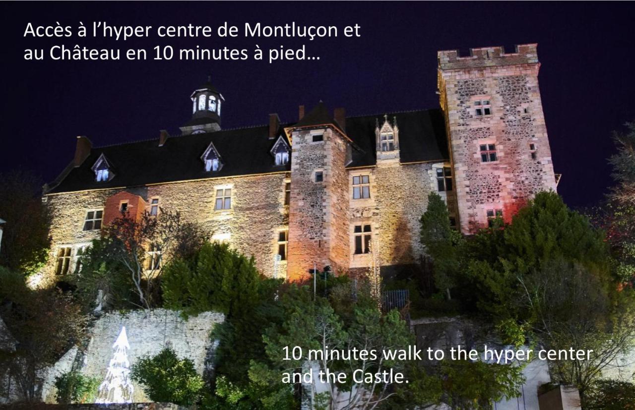 Le 44 - T2 Renove Moderne Et Confortable En Centre-Ville Montluçon Exteriör bild